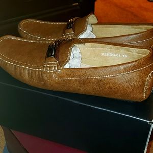 Mens Bruno Marc Slip On Loafers Size 10